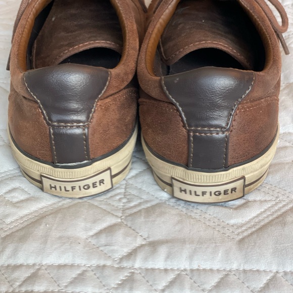 Tommy Hilfiger Brown Boat Shoes - Picture 4 of 9